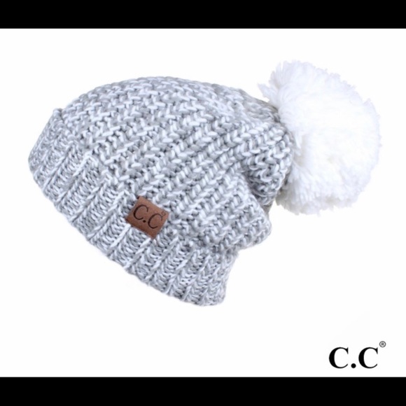π₯1 leftCC Pom style beanie - Picture 3 of 8